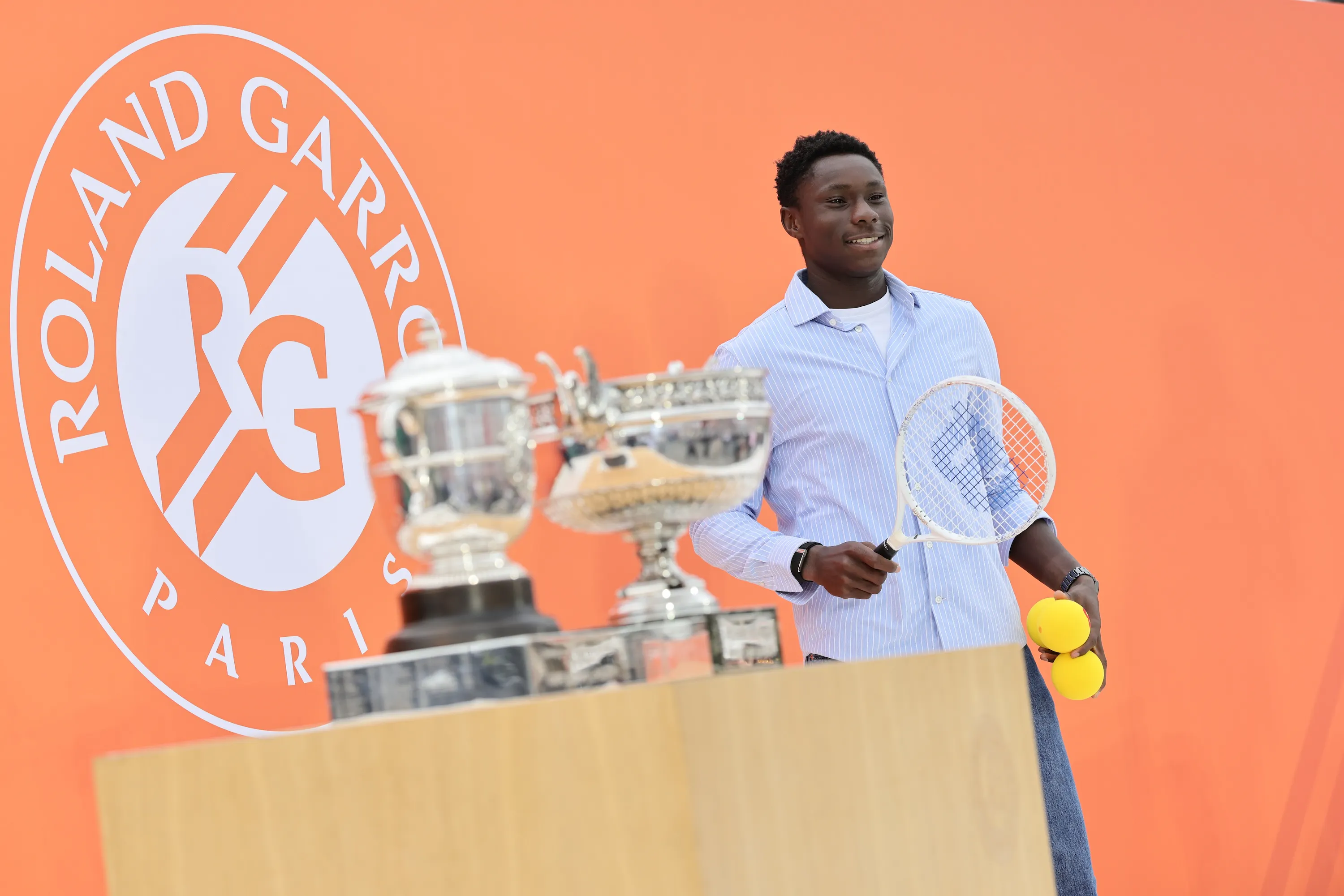 Moïse Kouame / Inauguration Tribune Concorde - Roland-Garros 2026