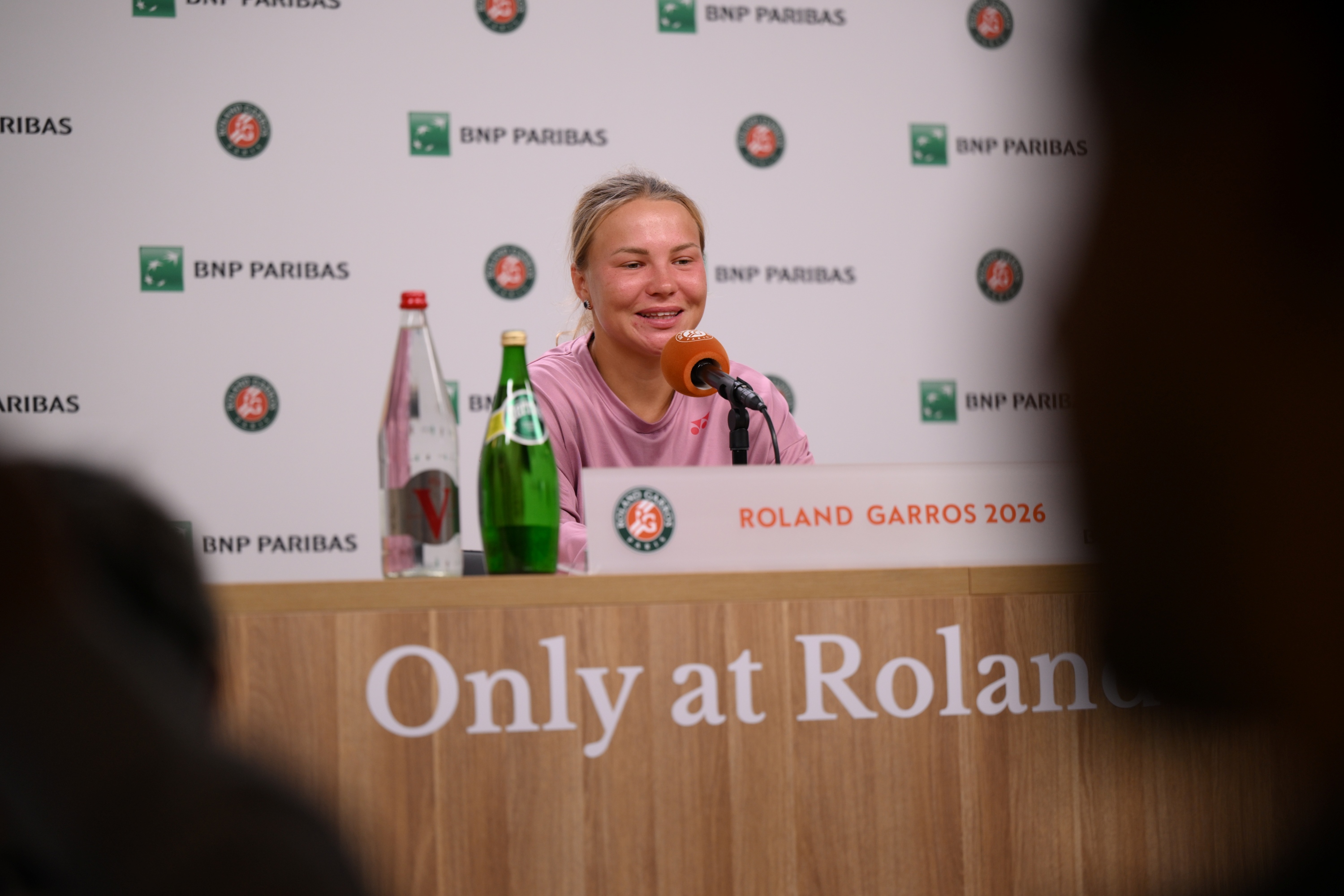 Diana Shnaider / Quarts de finale - conférence de presse - Roland-Garros 2026 
