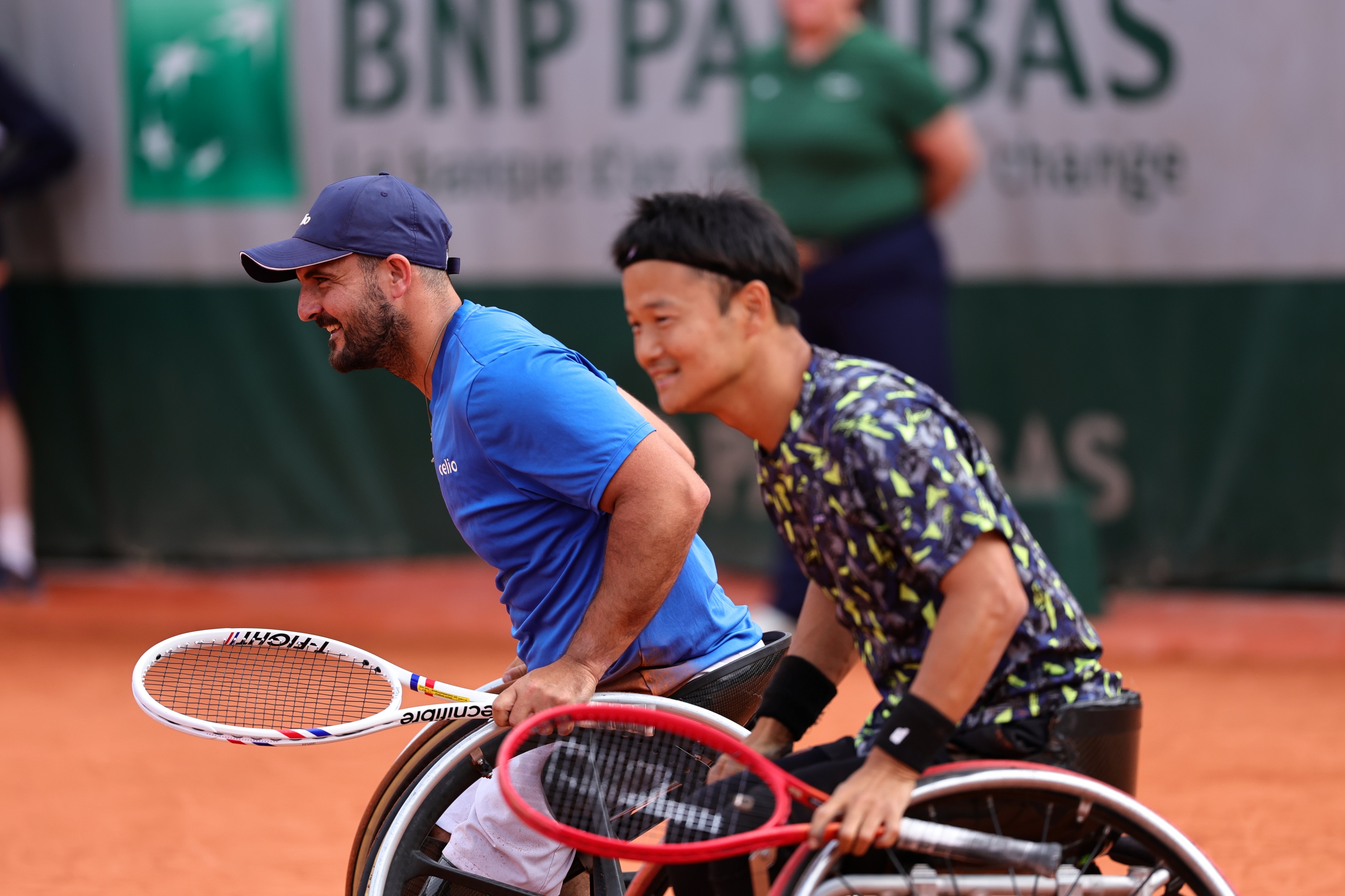 Guilhem Laget & Takuya Miki / Tennis-fauteuil - double messieurs - quarts de finale 