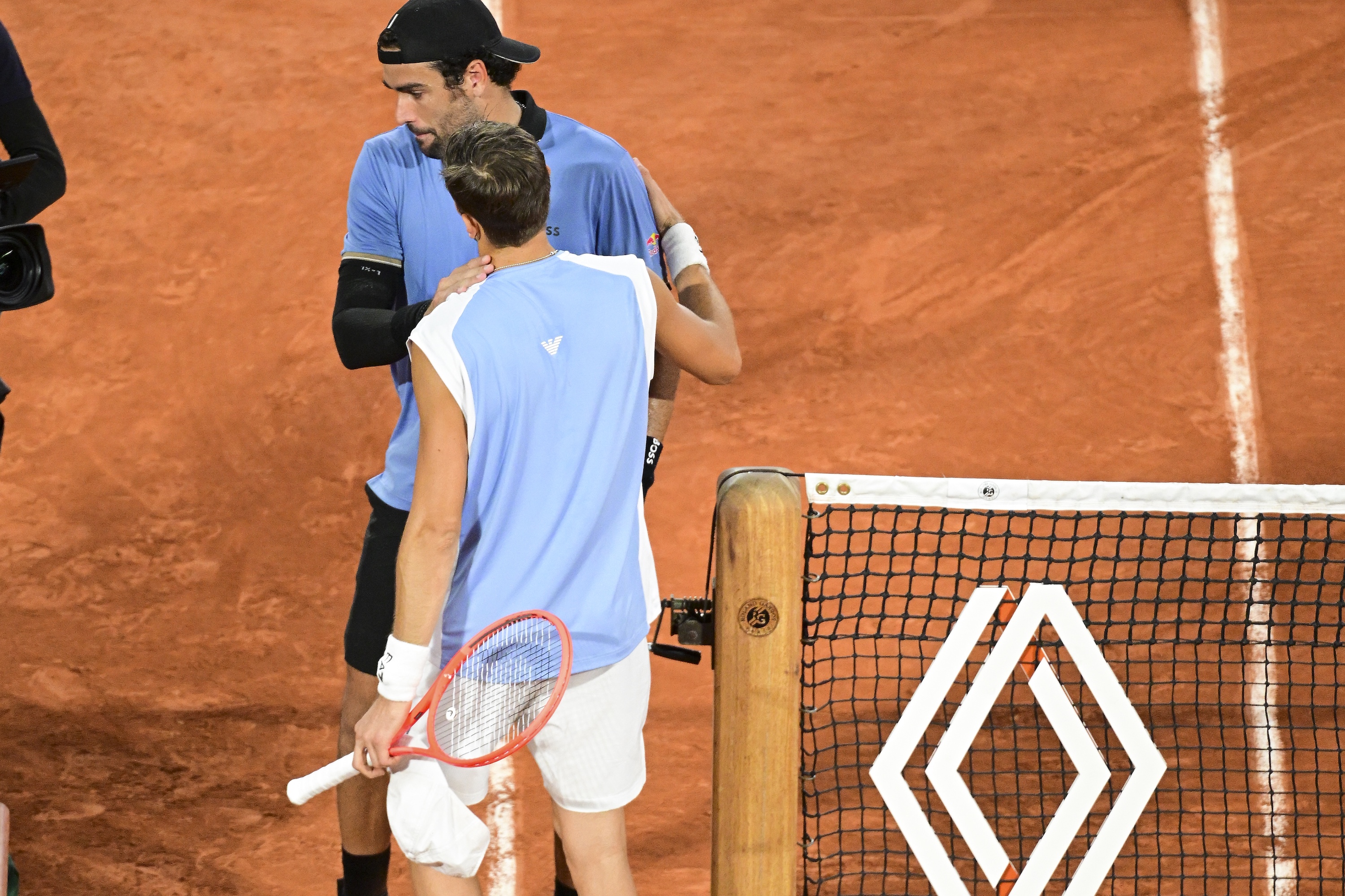 Matteo Berrettini and Matteo Arnaldi, Roland-Garros 2026, quarterfinal