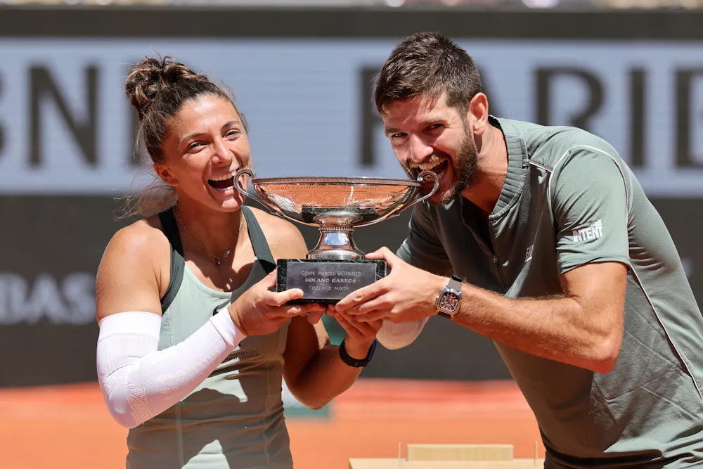 Andrea Vavassori & Sara Errani / Double mixte - finale - trophée - Roland-Garros 2026