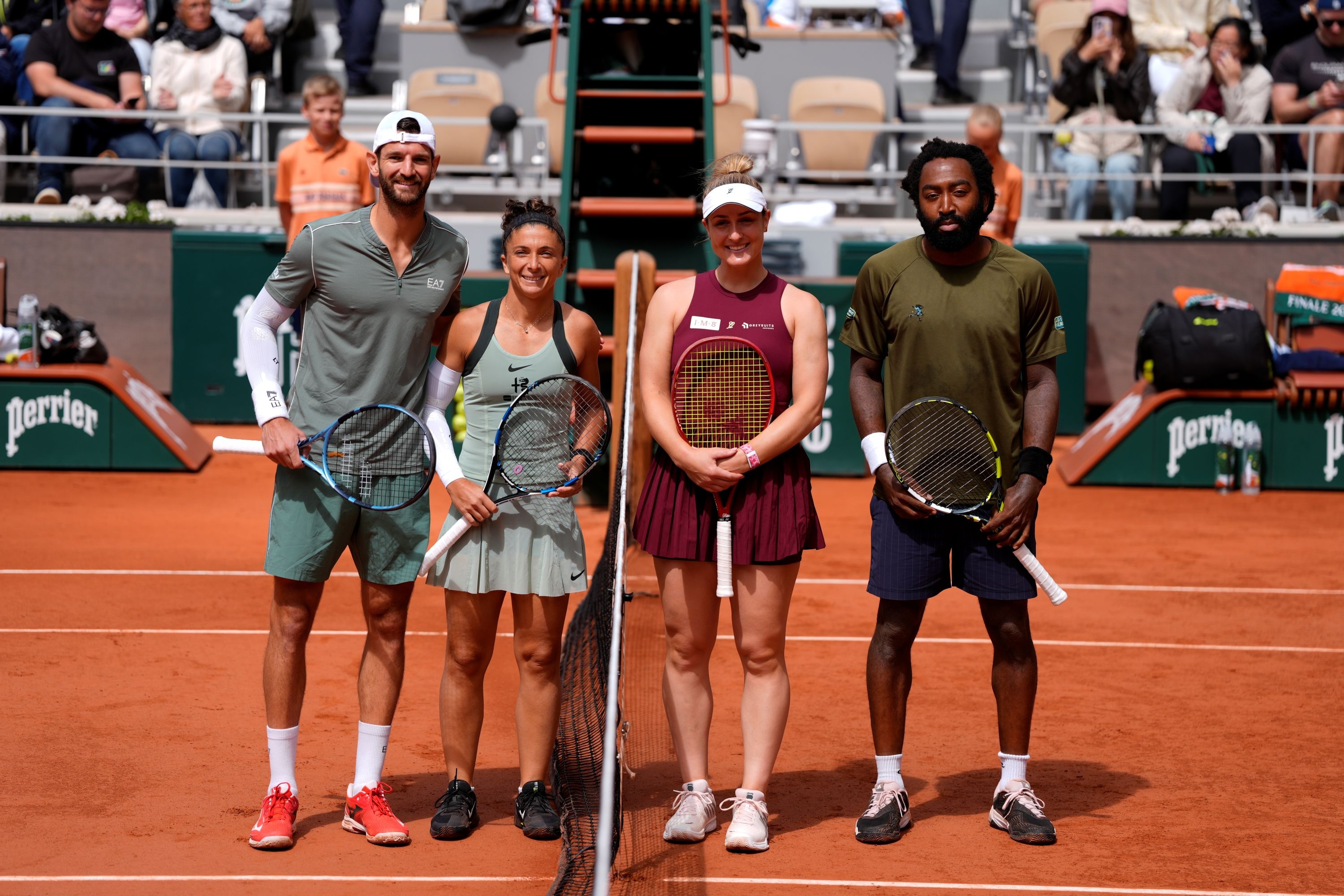Andrea Vavassori, Sara Errani, Gabriela Dabrowski, Evan King, MxF, Roland-Garros 2026