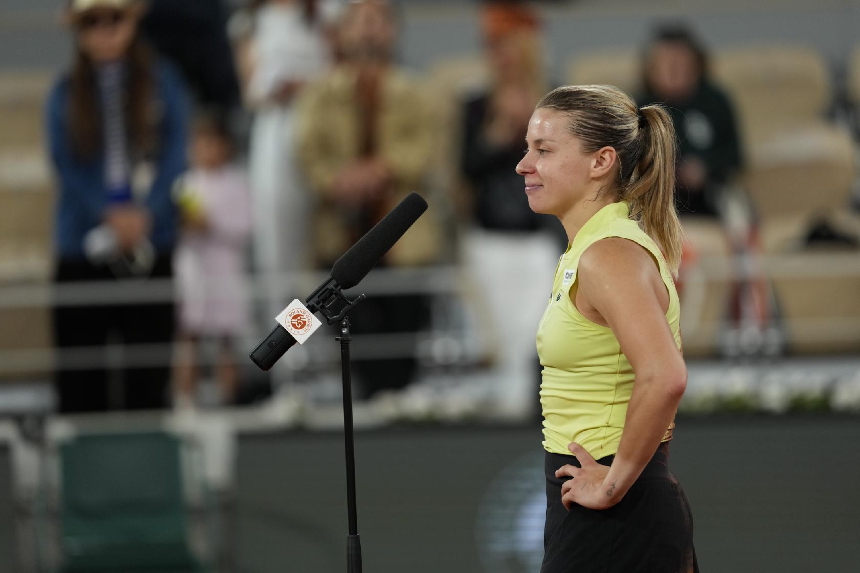 Maja Chwalinska Demi-finales Roland-Garros 202