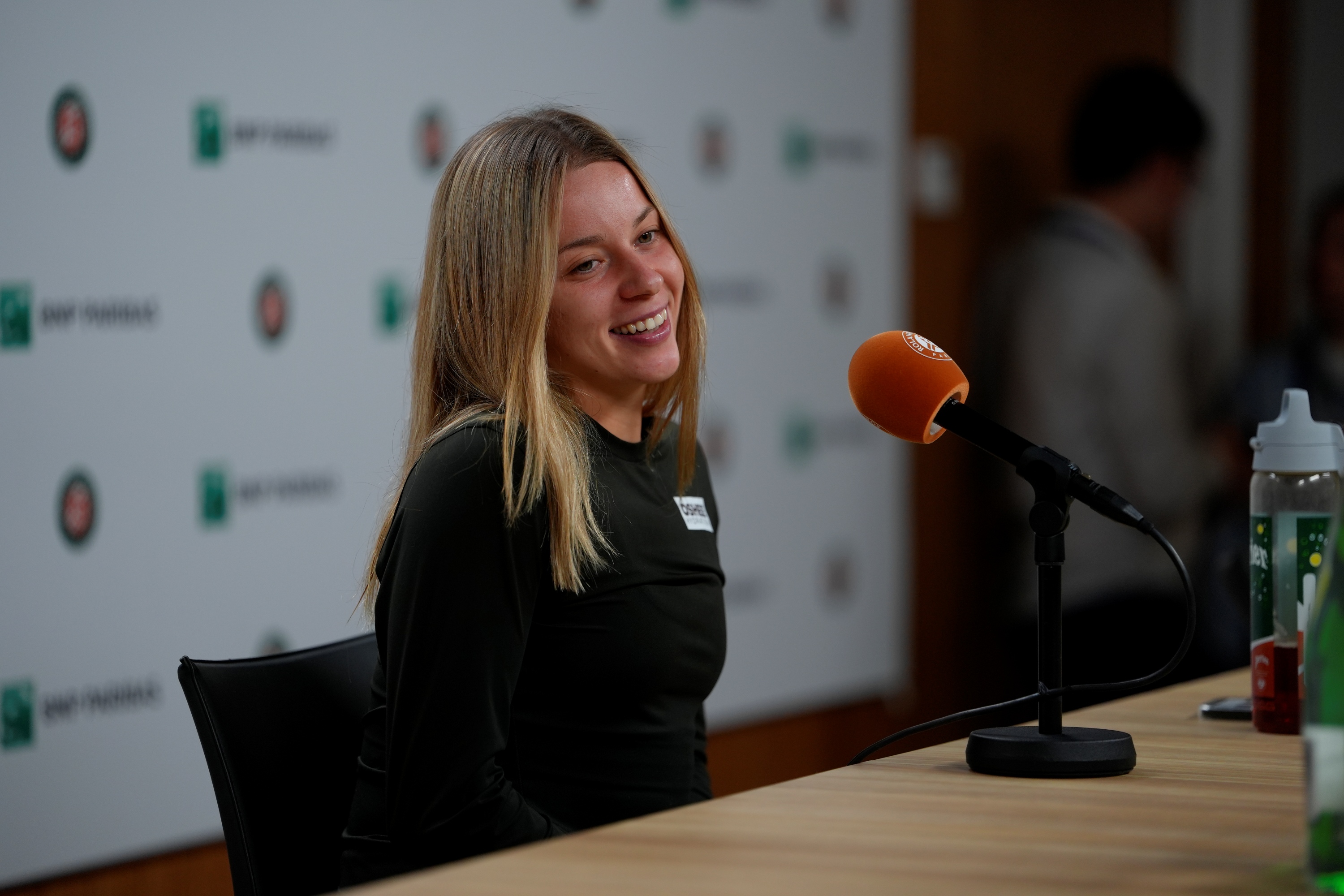 Maja Chwalinska / Demi-finales - conférence de presse - Roland-Garros 2026 