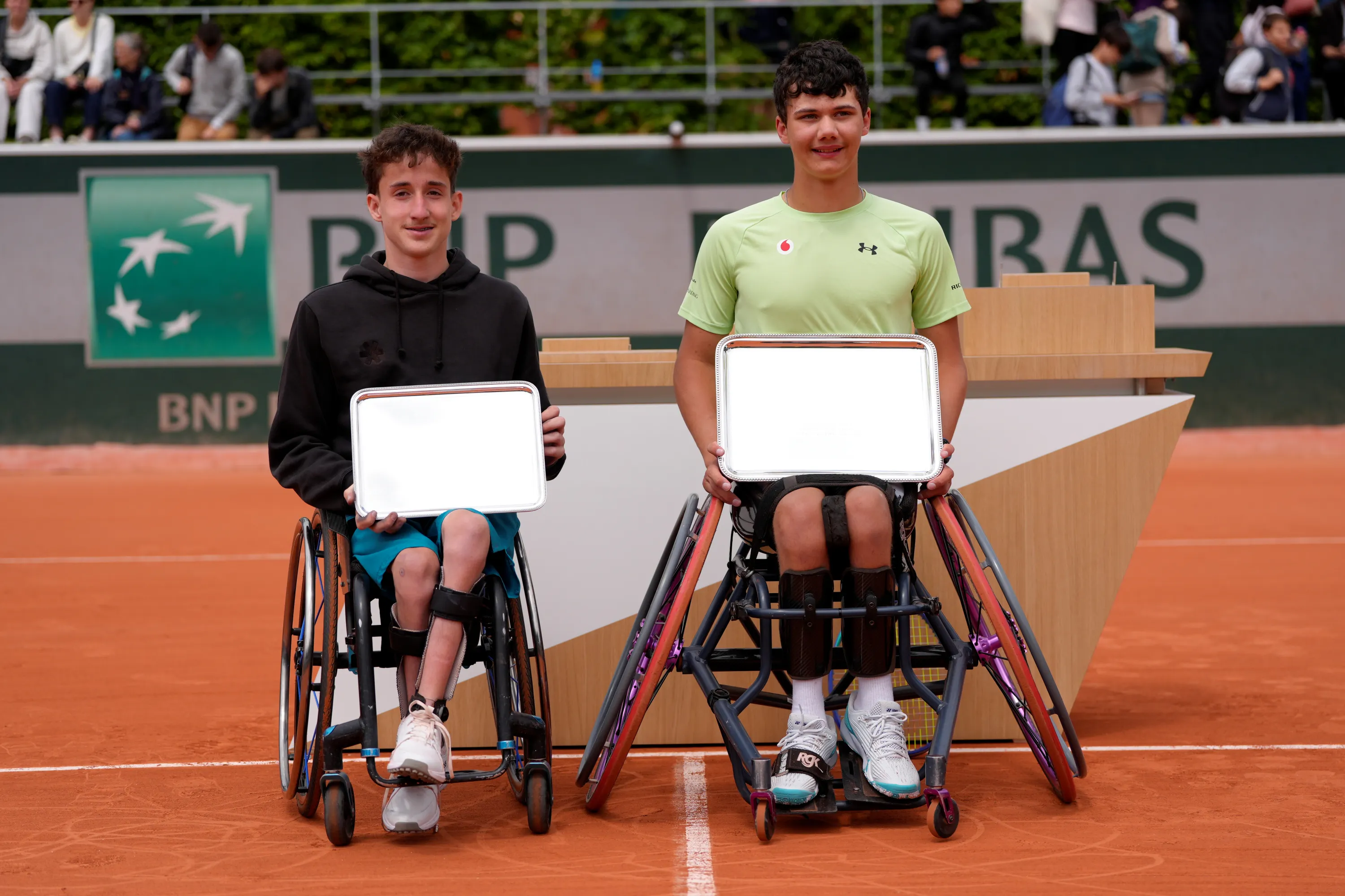 Alexander Lantermann & Matthew Knoesen / Tennis-fauteuil / simple garçons - trophées - finale 