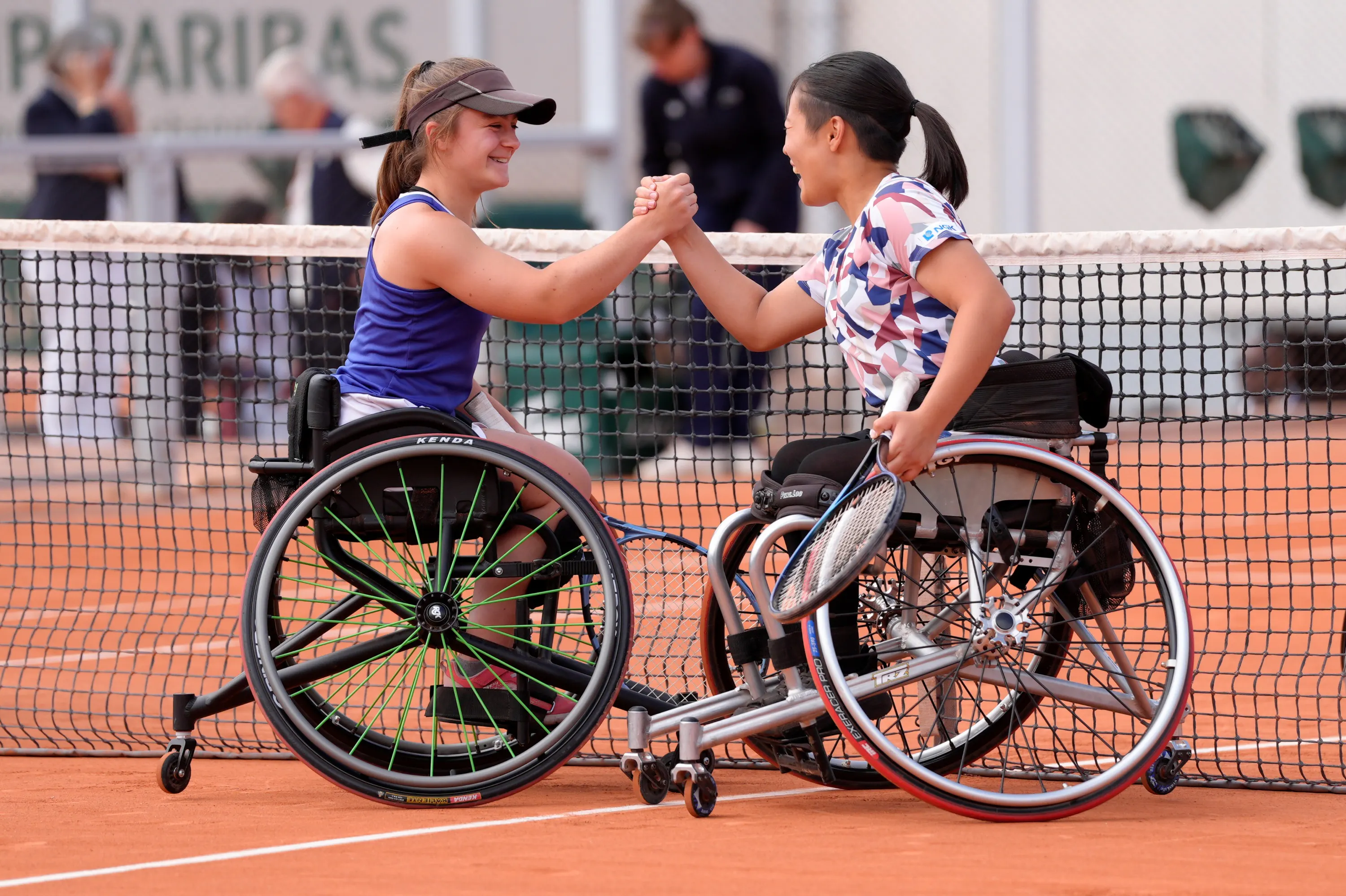 Luna Gryp - Seira Matsuoka / Tennis-fauteuil - double filles - finale Roland-Garros 2026