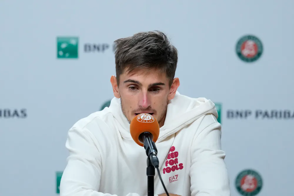 Matteo Arnaldi, Roland-Garros 2026, press conference