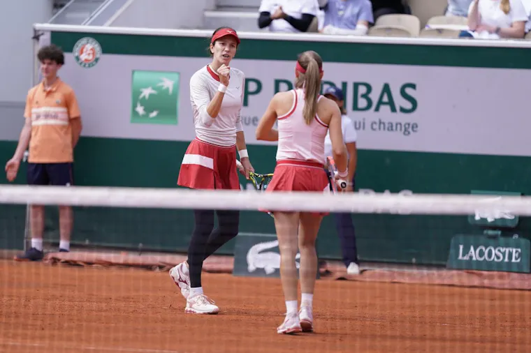 Anna Danilina, Aleksandra Krunic, WDb SF, Roland-Garros 2026 Anna Danilina, Aleksandra Krunic, WDb SF, Roland-Garros 2026