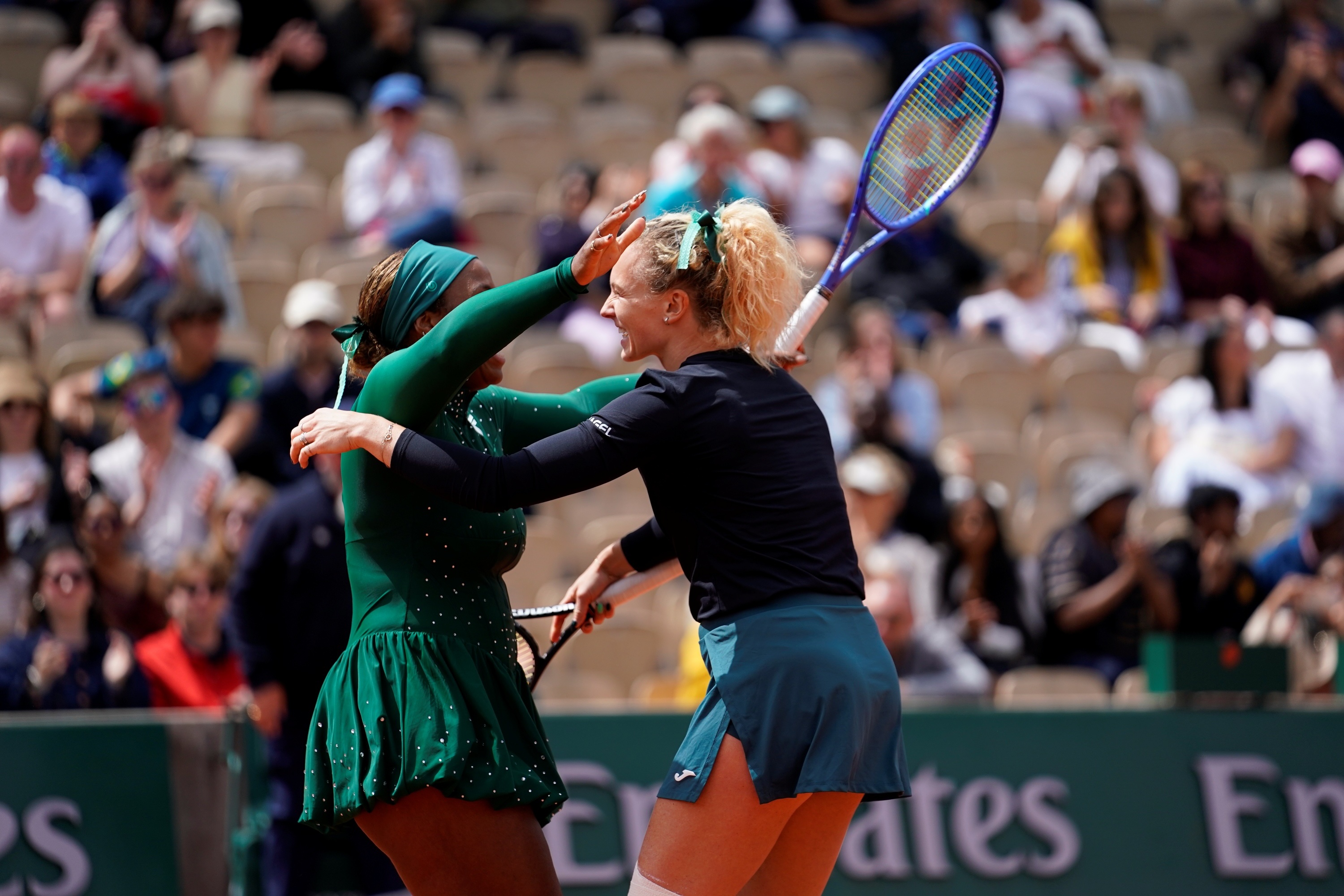 Taylor Townsend, Katerina Siniakova, W Doubles SF, Roland-Garros 2026