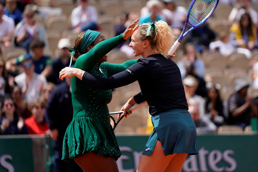 Taylor Townsend, Katerina Siniakova, W Doubles SF, Roland-Garros 2026 Taylor Townsend, Katerina Siniakova, W Doubles SF, Roland-Garros 2026