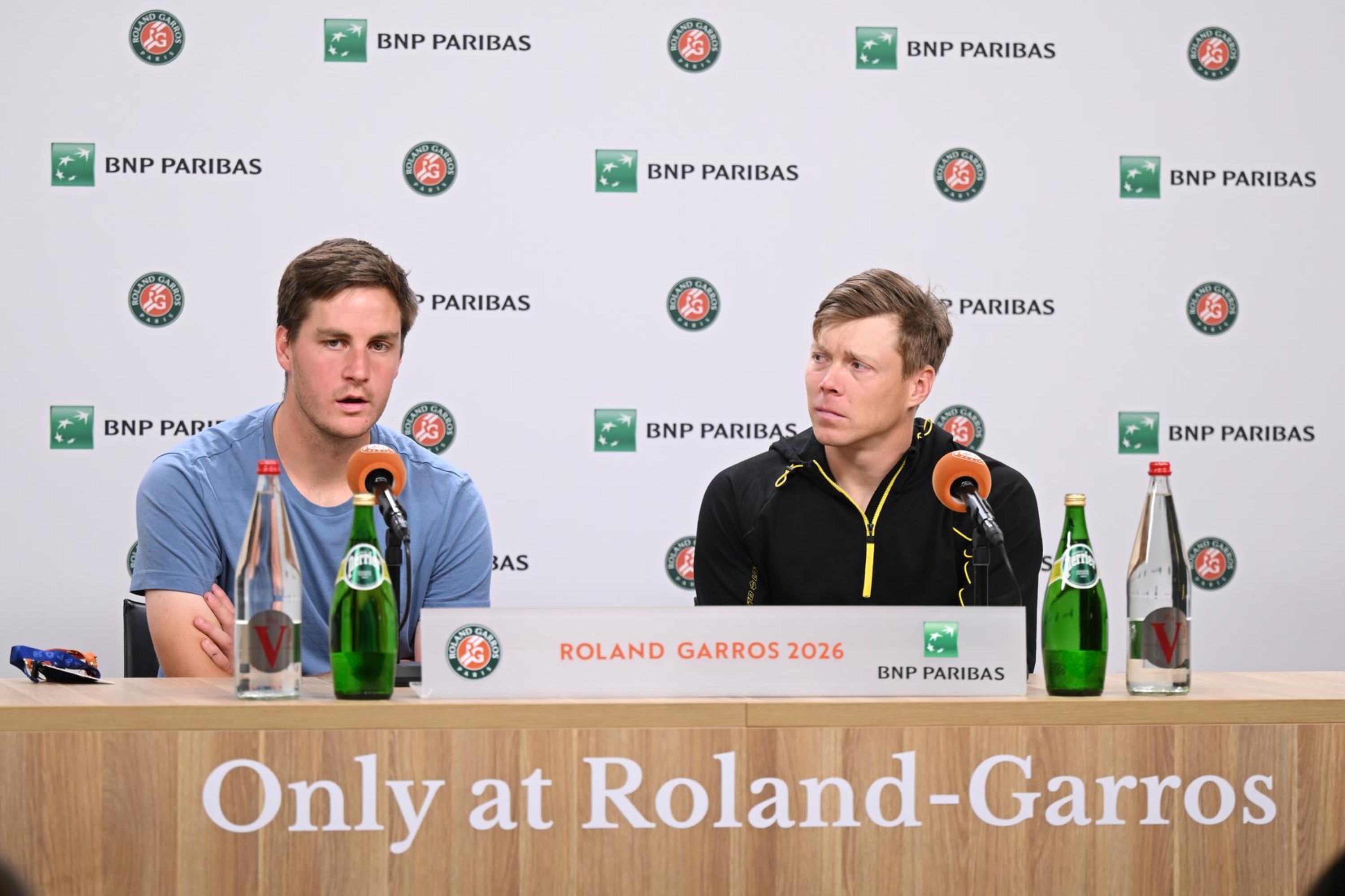 Henry Patten & Harri Heliovaara / Finale - double messieurs - conférence de presse -  Roland-Garros 2026