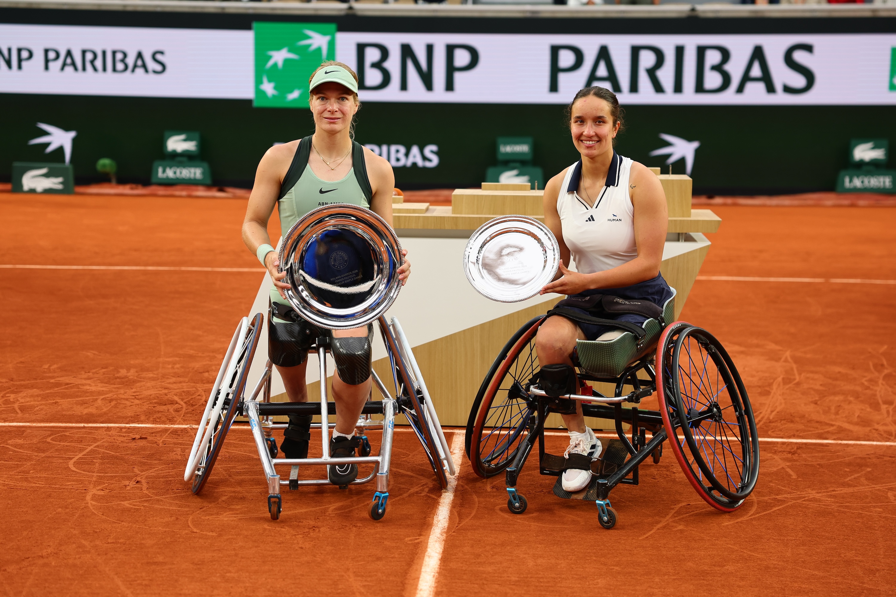 Diede De Groot & Ksénia Chasteau / Finale simple dames tennis-fauteuil - Roland-Garros 2026