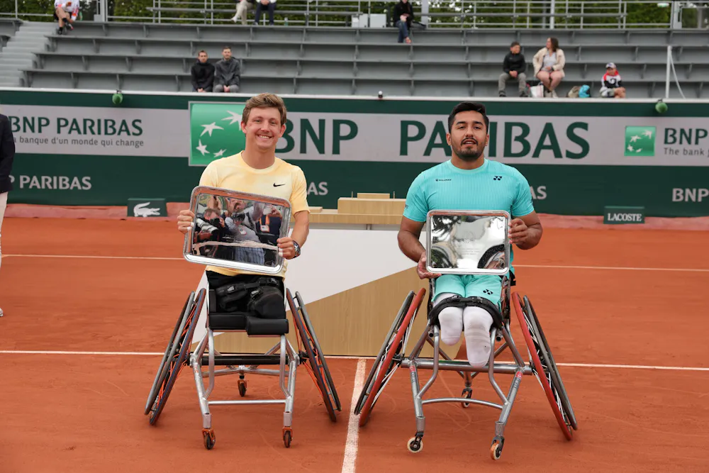 Niels Vink & Ahmet Kaplan / Quad - finale - trophées - Roland-Garros 2026 