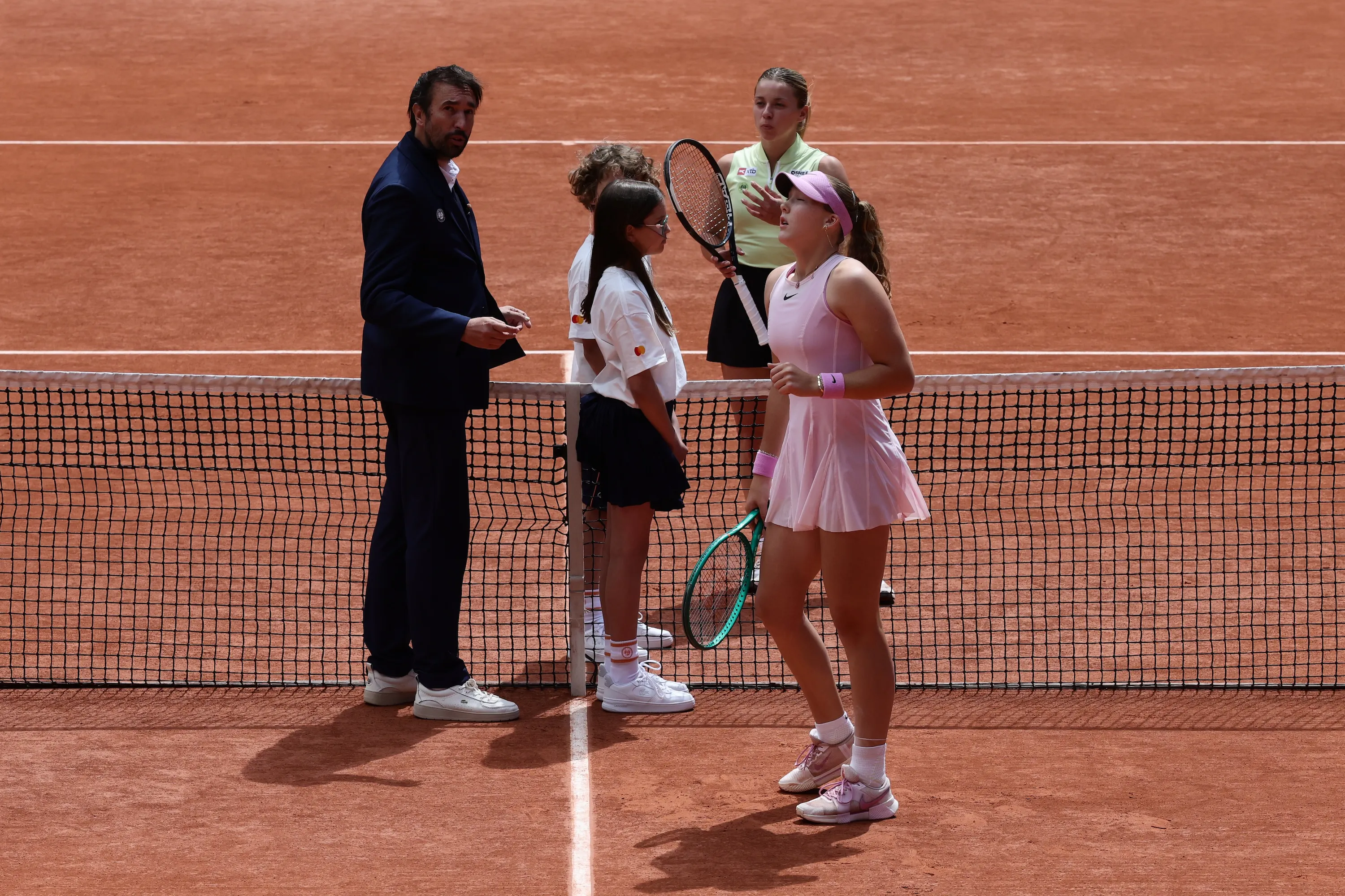 Arnaud Gabas Maja Chwalinska Mirra Andreeva Finale simple dames 2026