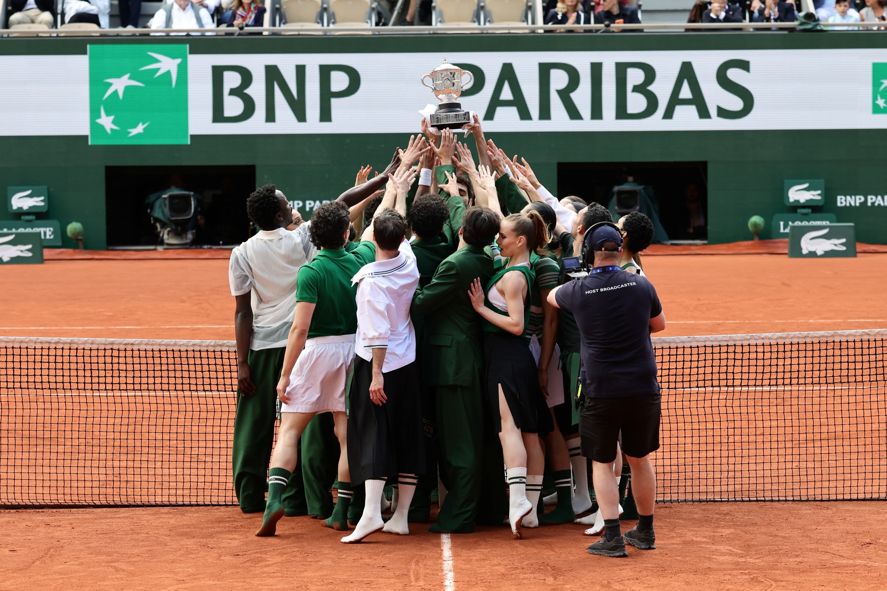 Women's final Opening Ceremony, Roland-Garros 2026