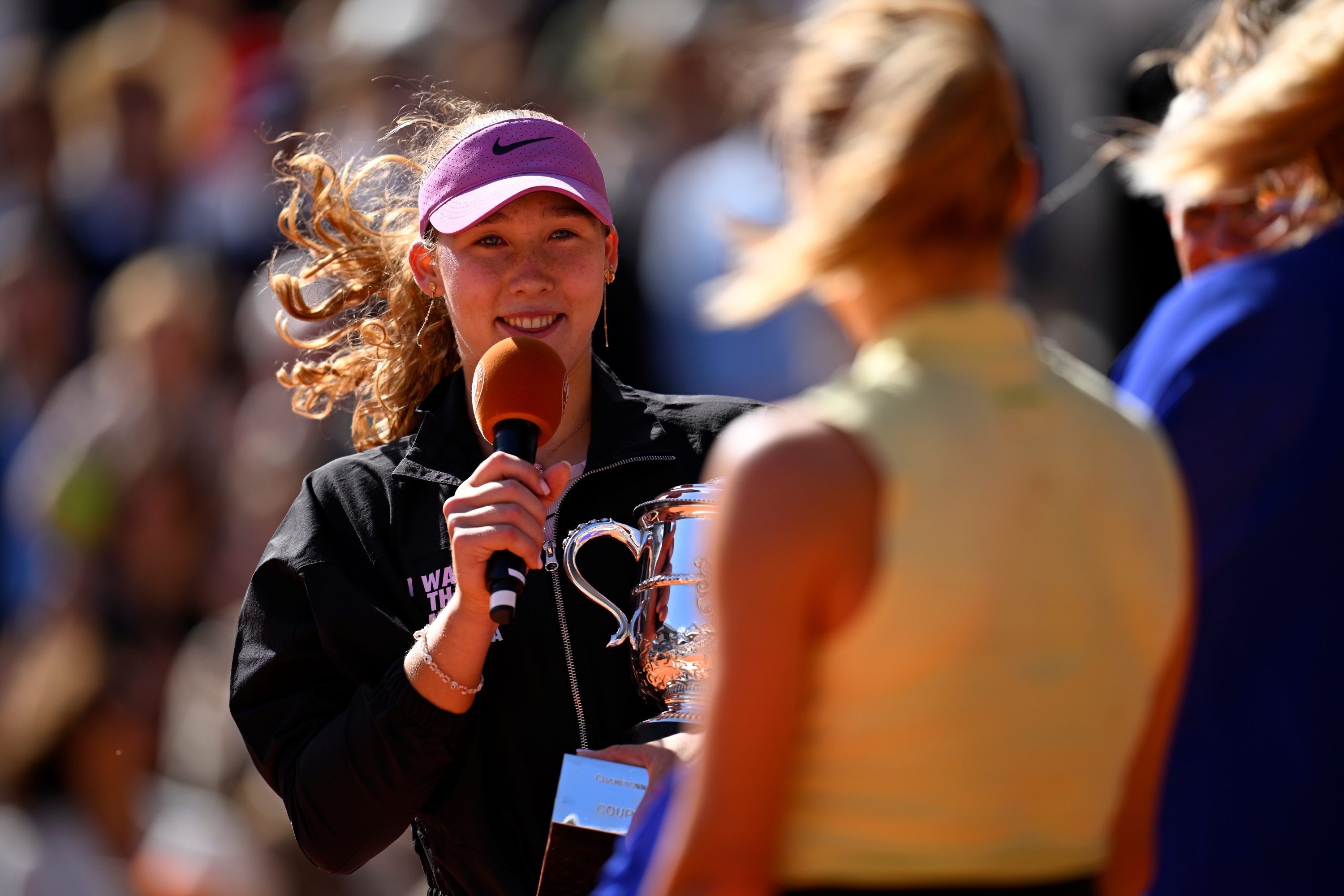 Mirra Andreeva / Finale - trophée - Roland-Garros 2026 