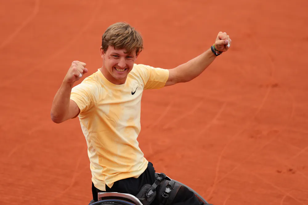 Niels Vink, Roland-Garros 2026, quad wheelchair singles final