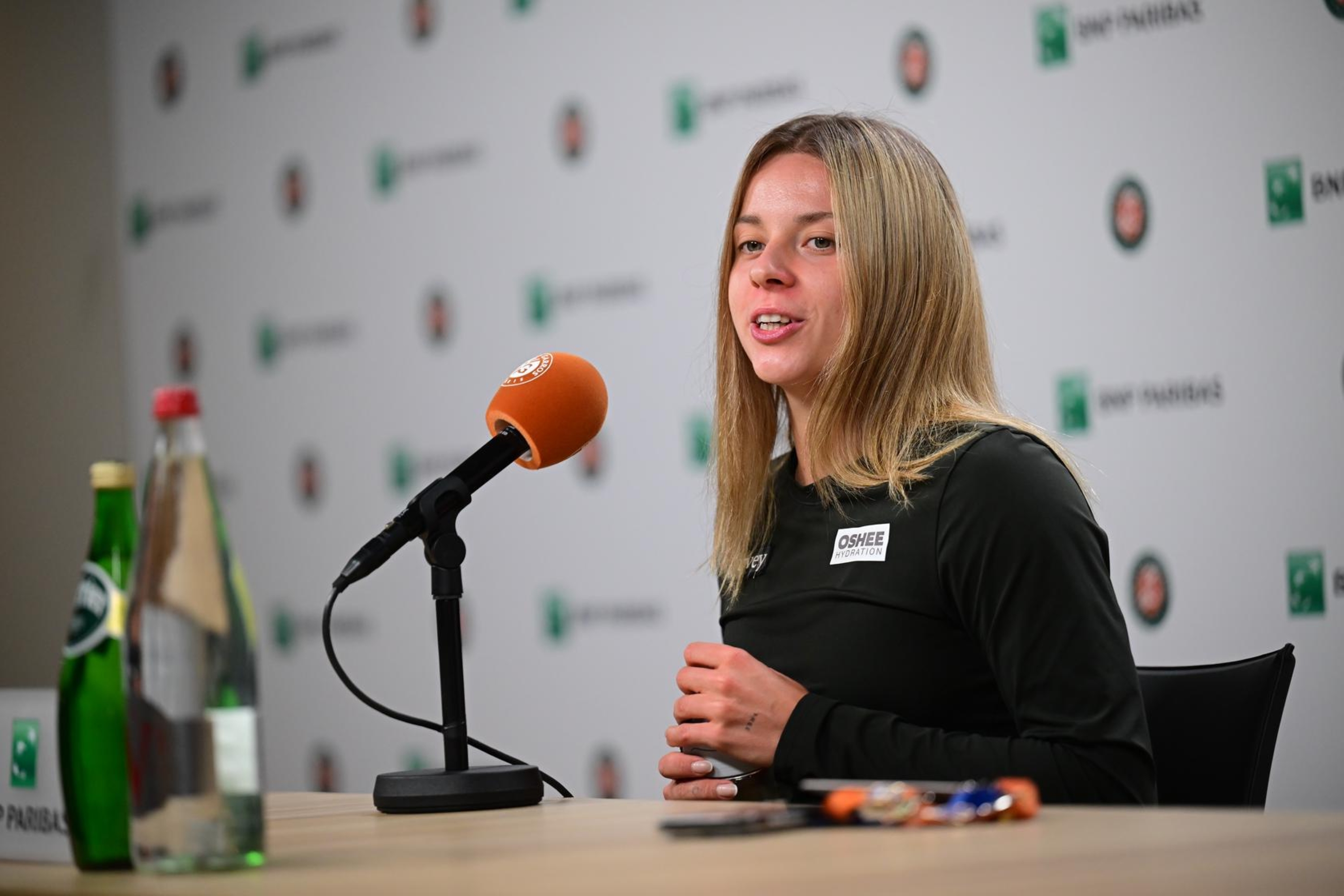 Maja Chwalinska / Finale - conférence de presse - Roland-Garros 2026 
