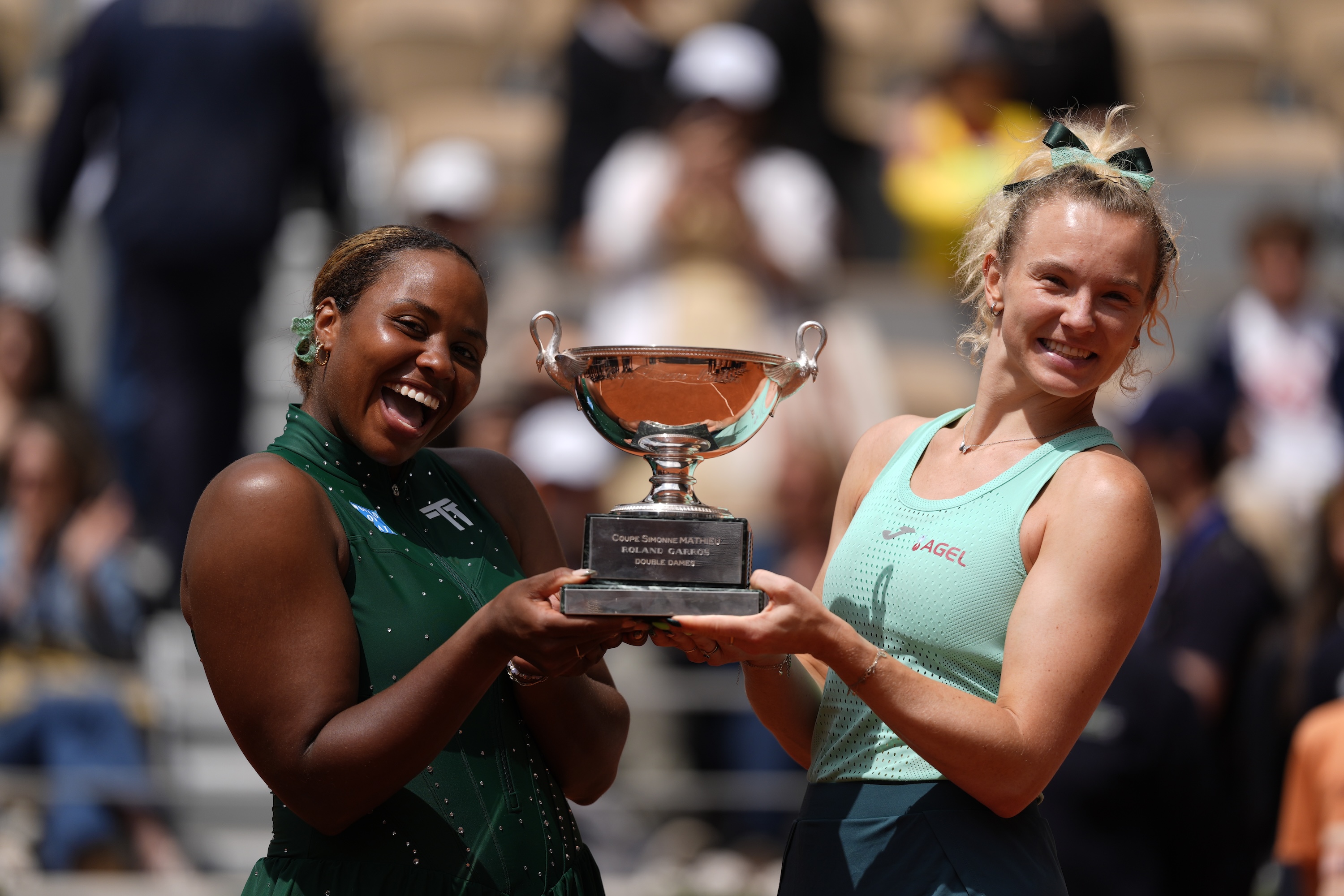 Taylor Townsend, Katerina Siniakova, Women's Doubles, Final, Roland-Garros 2026