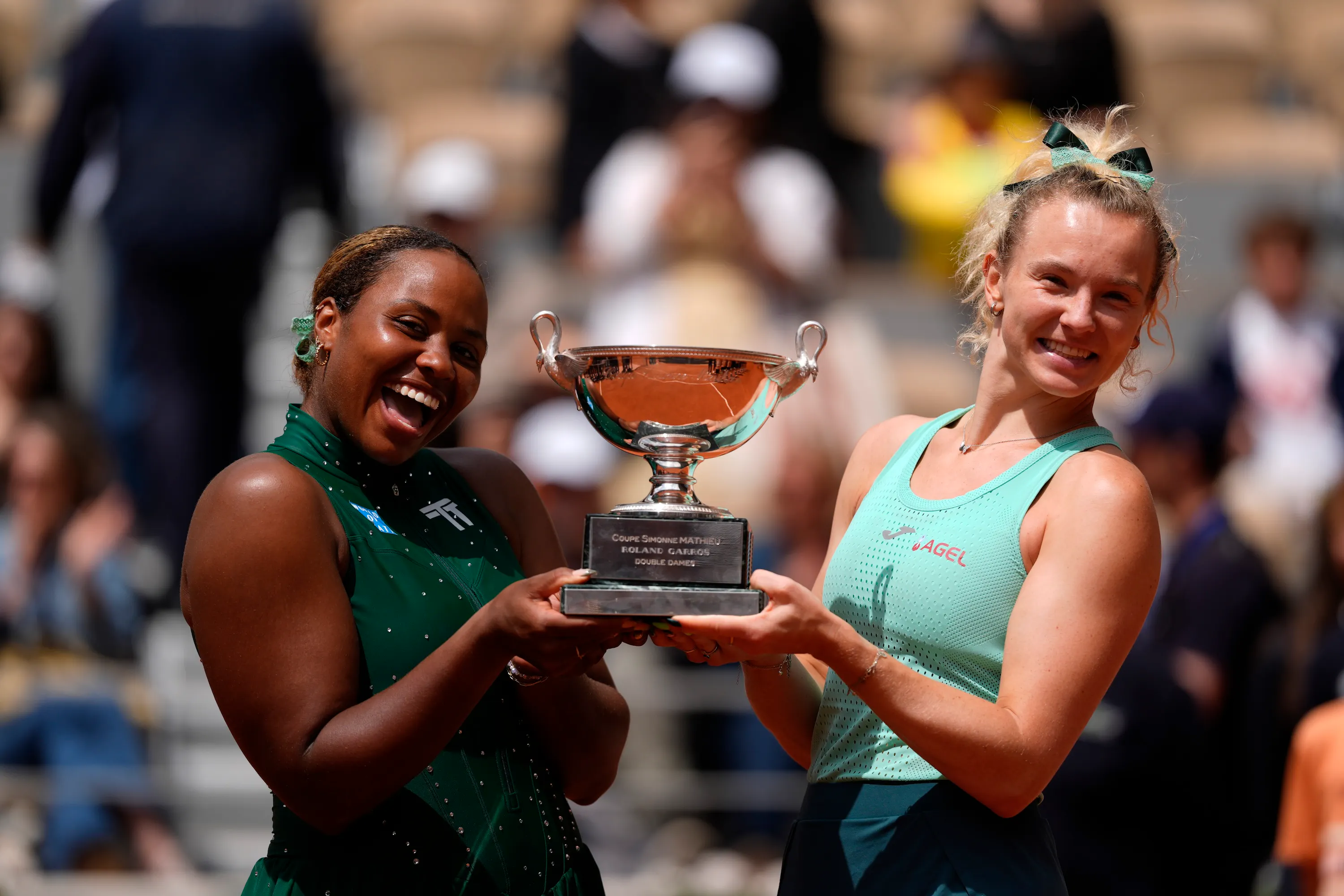 Taylor Townsend, Katerina Siniakova, Women's Doubles, Final, Roland-Garros 2026