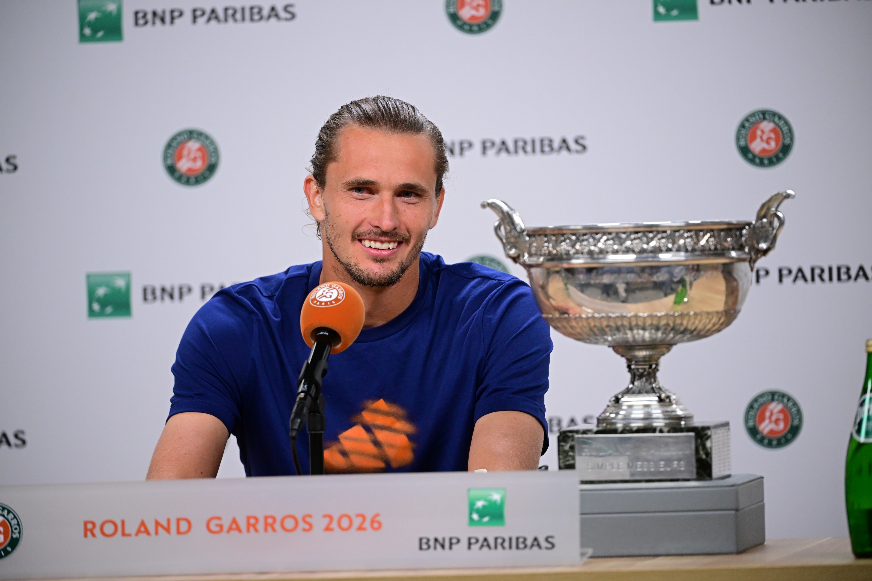 Alexander Zverev / Finale - conférence de presse - Roland-Garros 2026 