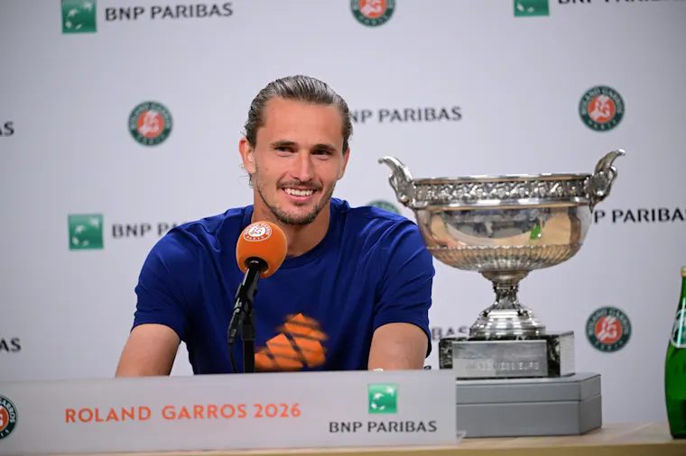 Alexander Zverev / Finale - conférence de presse - Roland-Garros 2026 Alexander Zverev / Finale - conférence de presse - Roland-Garros 2026