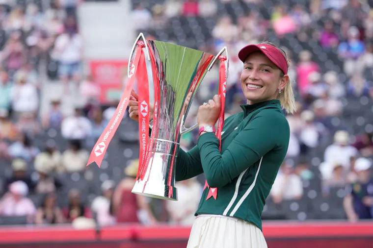 Donna Vekic / Photocall trophée - WTA 500 Queen's Donna Vekic / Photocall trophée - WTA 500 Queen's