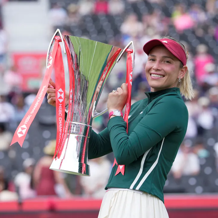 Donna Vekic / Photocall trophée - WTA 500 Queen's Donna Vekic / Photocall trophée - WTA 500 Queen's