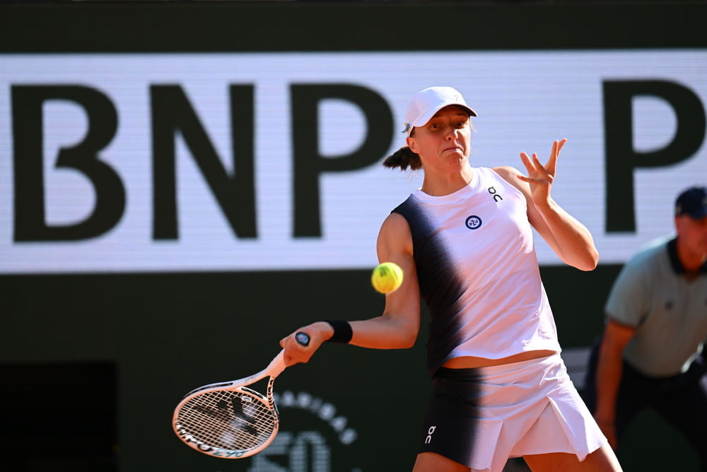 Iga Swiatek, 1er tour, Roland-Garros 2023