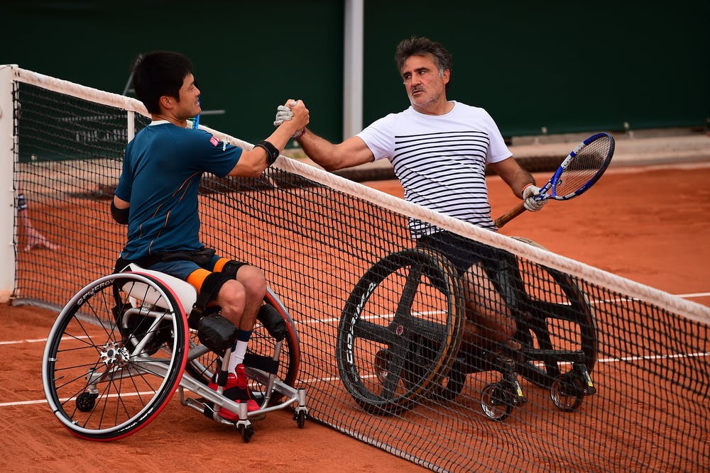 Shingo Kunieda, Stefan Houdet, Roland-Garros 2021, men's wheelchair singles semi finals