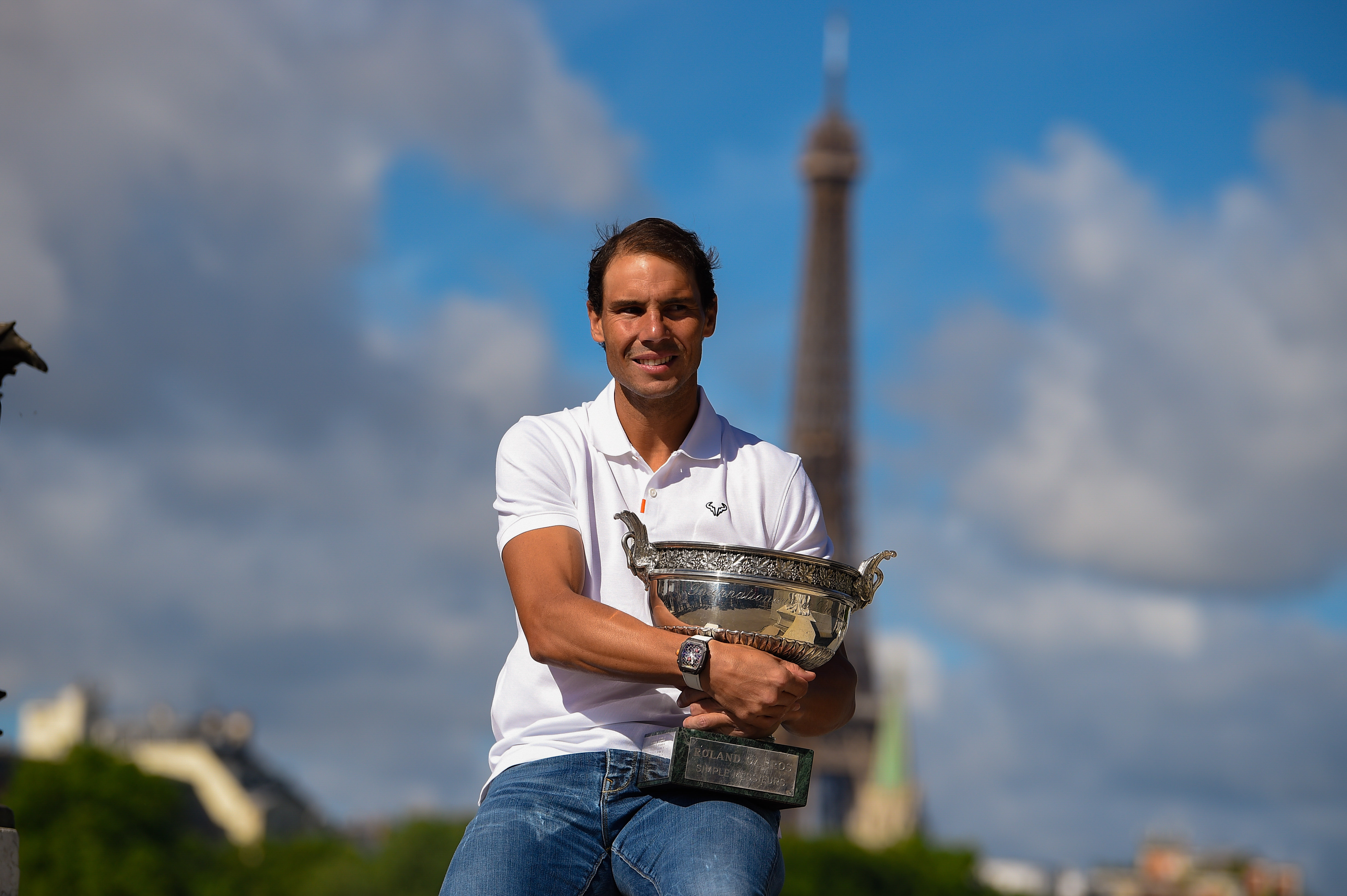 Rafael Nadal Roland-Garros 2022 trophée Paris