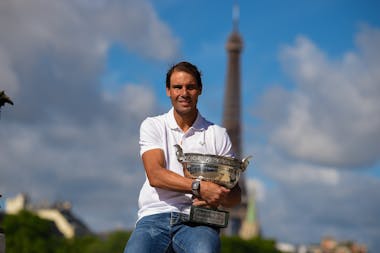 Rafael Nadal Roland-Garros 2022 trophée Paris
