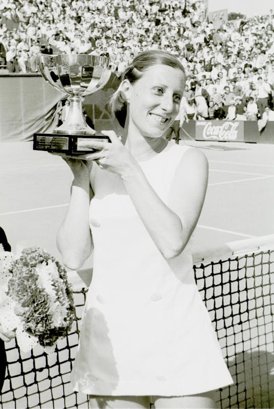 Françoise Dürr championne de Roland-Garros 1967 / Françoise Dürr French Open 1967 champion