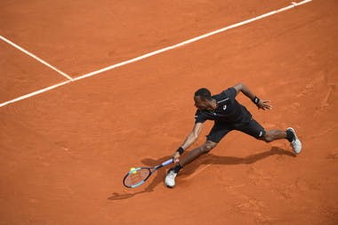 Gael Monfils, Roland Garros 2018, Simple Messieurs, 1er Tour