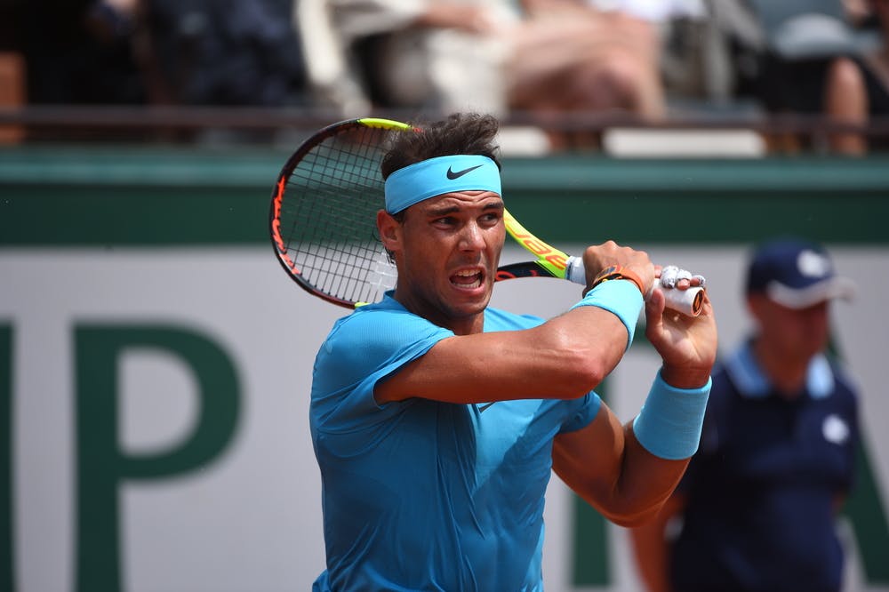 Rafael Nadal, Roland Garros 2018, Simple Messieurs, 1/8 de Finale