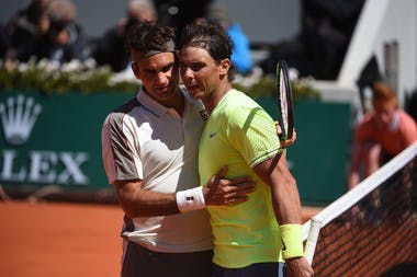 Roger Federer and Rafael Nadal