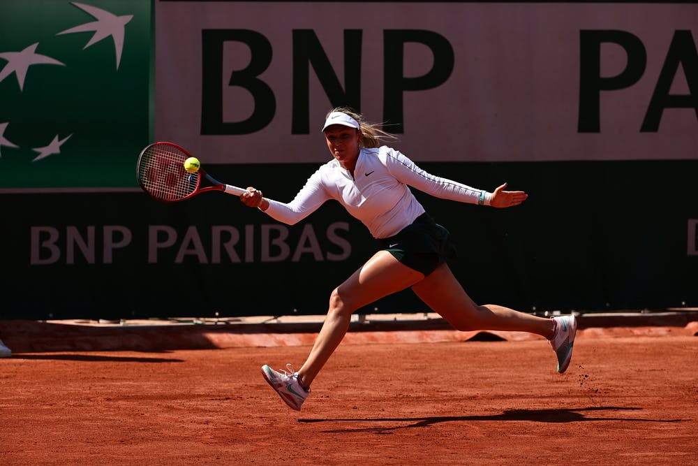  Donna Vekic, 2e tour, qualifications, Roland-Garros 2022