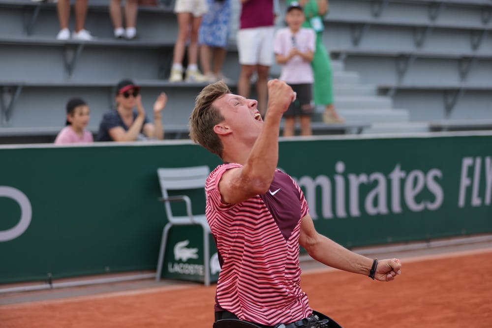 Niels Vink, final, Quad singles, Roland-Garros 2023