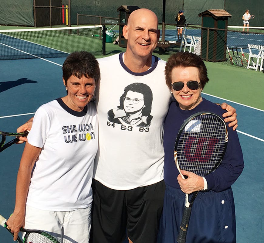 Harlan Coben meets Billie Jean King and Ilana Kloss