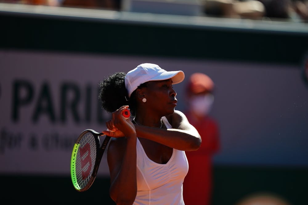 Venus Williams, Roland Garros 2021, first round singles