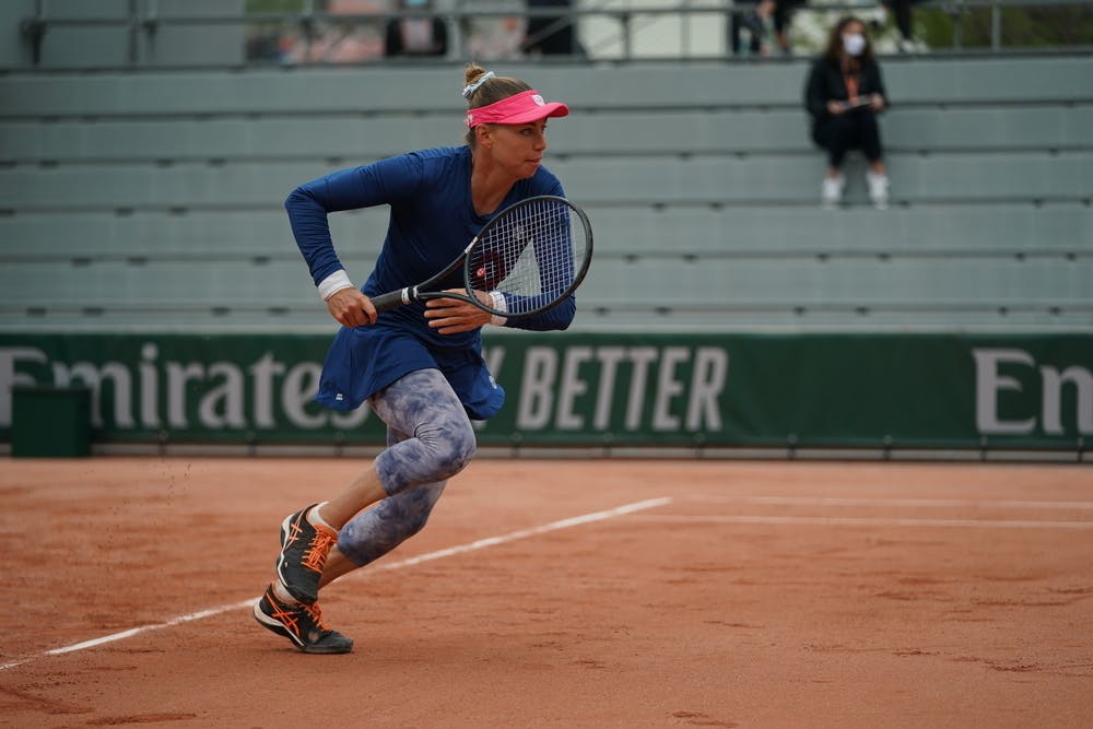Vera Zvonareva, Roland Garros 2021, Qualifying first round