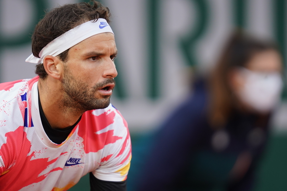 Grigor Dimitrov, Roland-Garros 2020, 3e tour