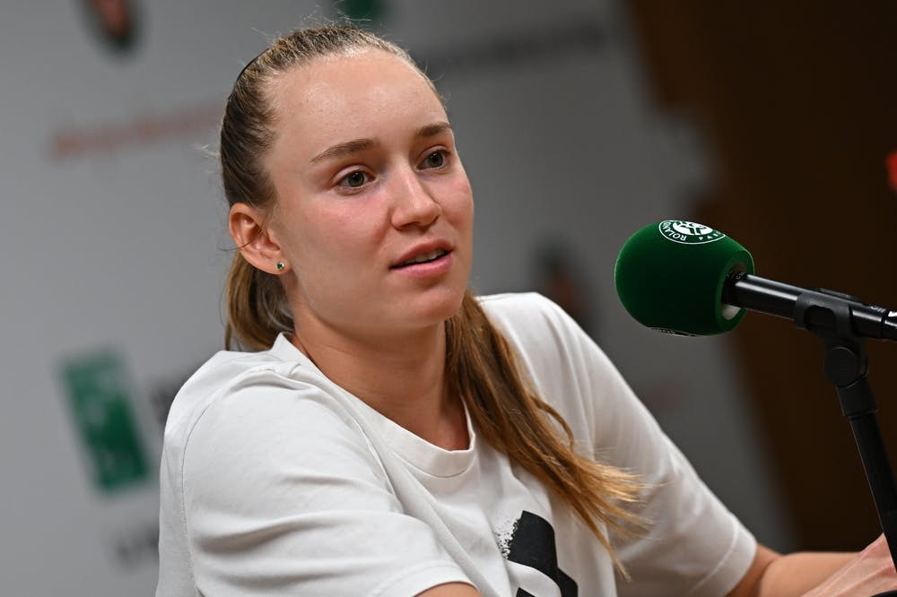 Elena Rybakina, Roland-Garros 2023, Media Day