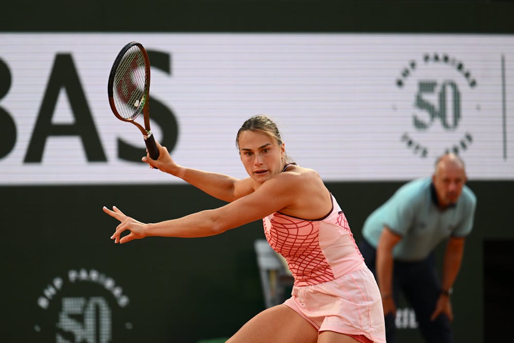 Aryna Sabalenka, huitièmes de finale, Roland-Garros 2023