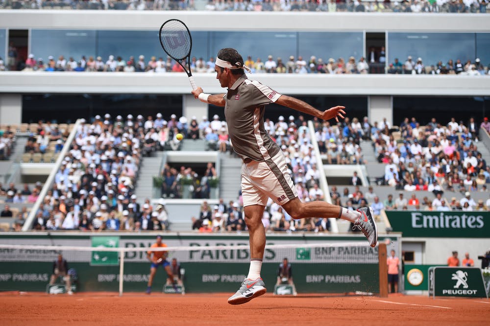 Roger Federer first round Roland Garros 2019