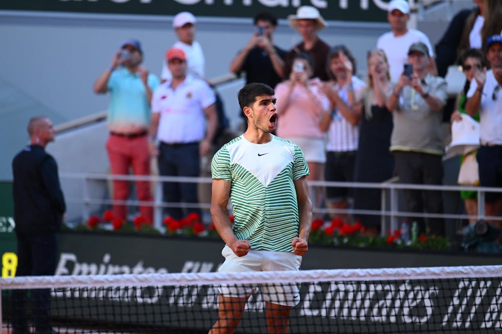 Carlos Alcaraz, huitièmes de finale, Roland-Garros 2023