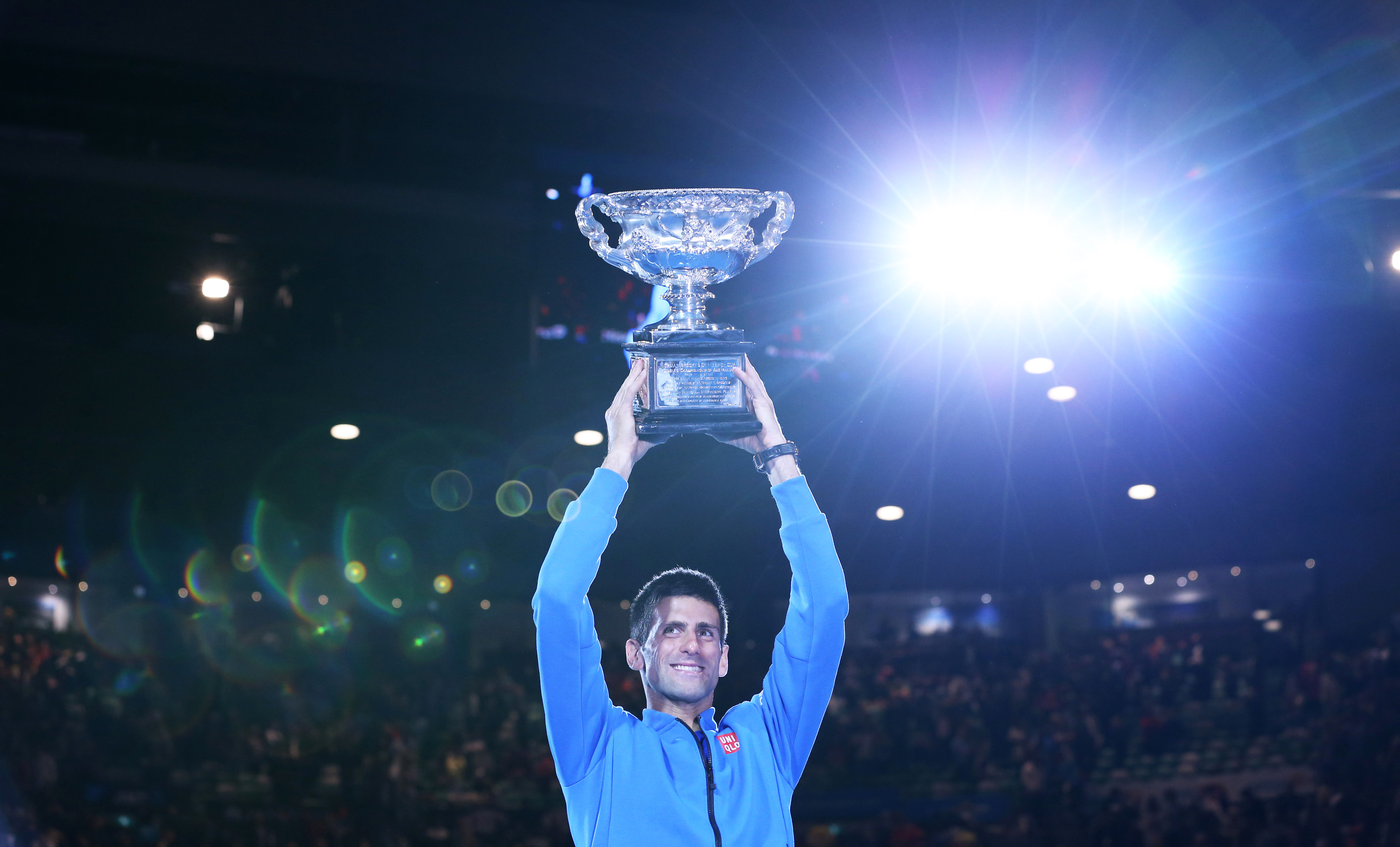 Novak Djokovic, Open d'Australie 2015, remise des prix