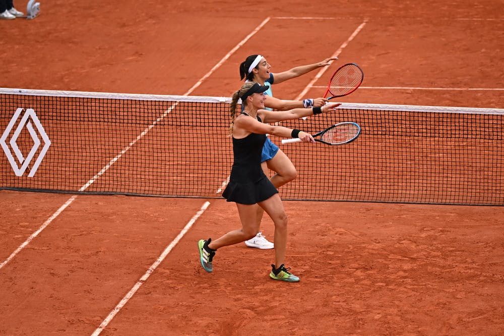 Kristina Mladenovic, Caroline Garcia, demi-finales, double dames, Roland-Garros 2022