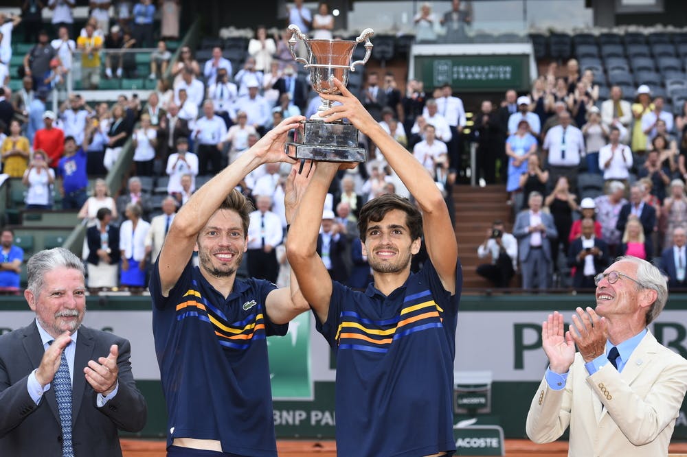 Nicolas Mahut et Pierre-Hugues Herbert vainqueurs Roland-Garros 2018