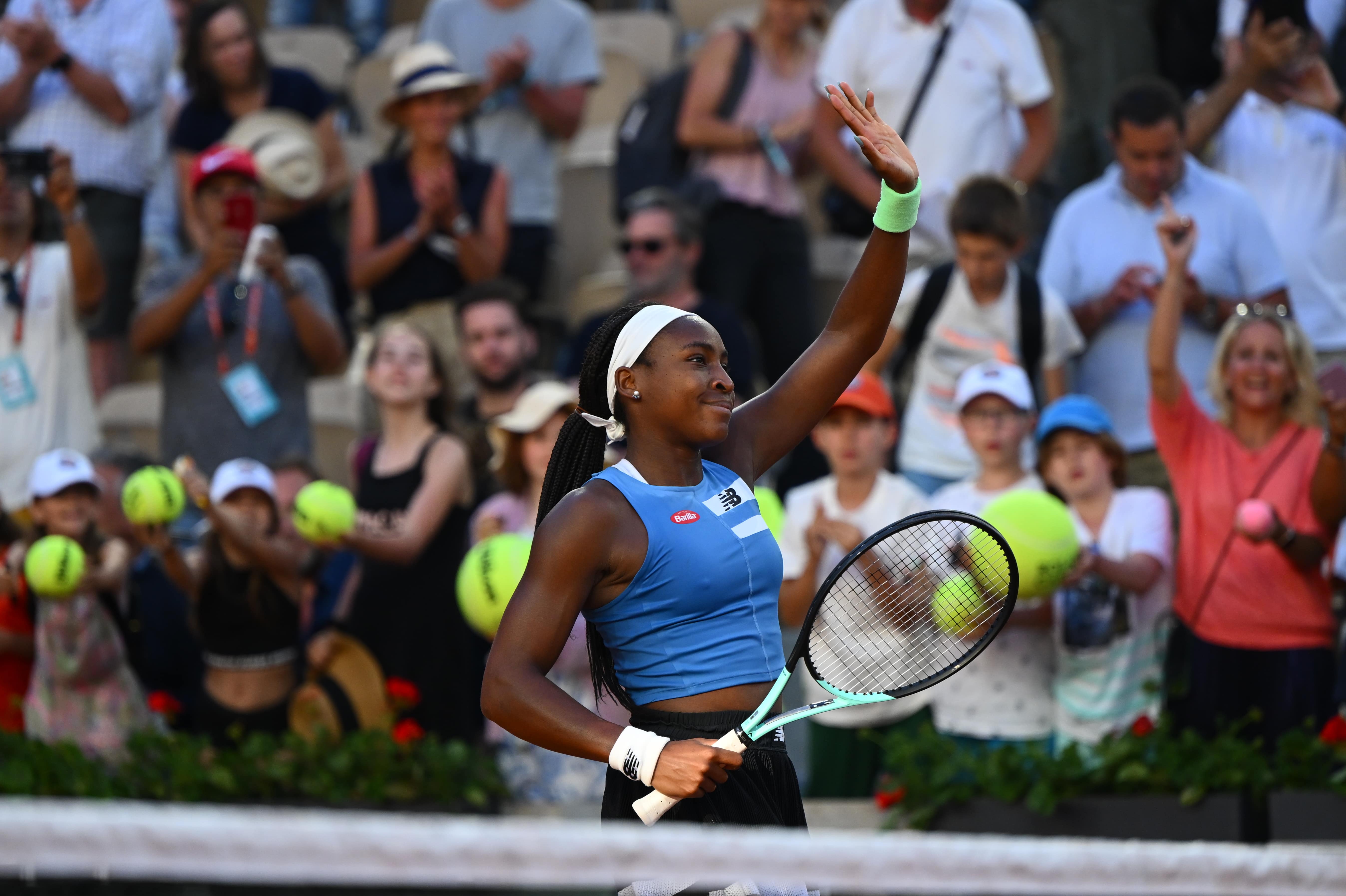 Coco Gauff, Roland-Garros 2023, second round
